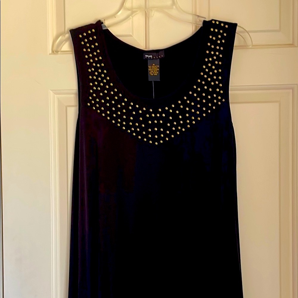 Elegant Black Sleeveless Dress